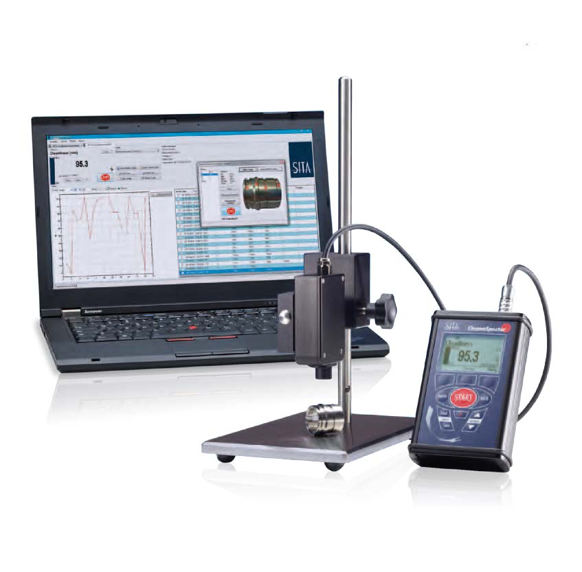 某德國公司采用德國SITA析塔清潔度儀進行清潔度測試